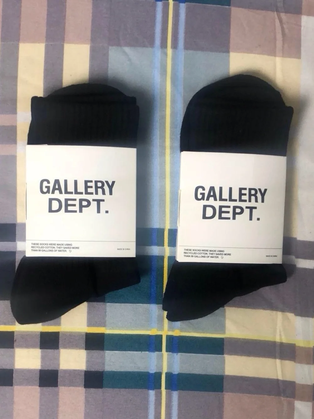 🌹Gallery Dept Men’s Crew Socks – Black